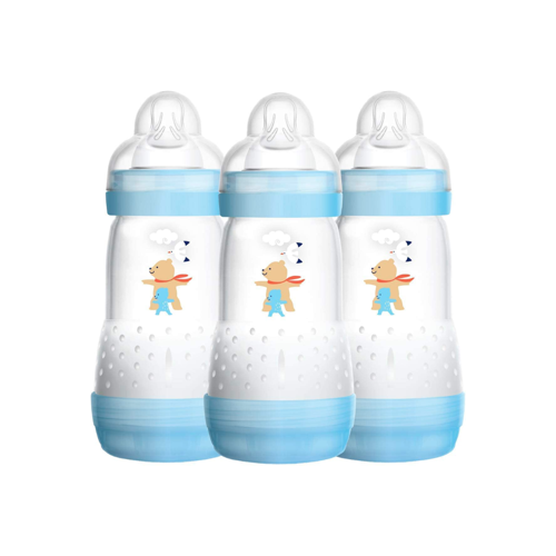 MAM Self Sterilising Anti-Colic Baby Bottle Pack of 3